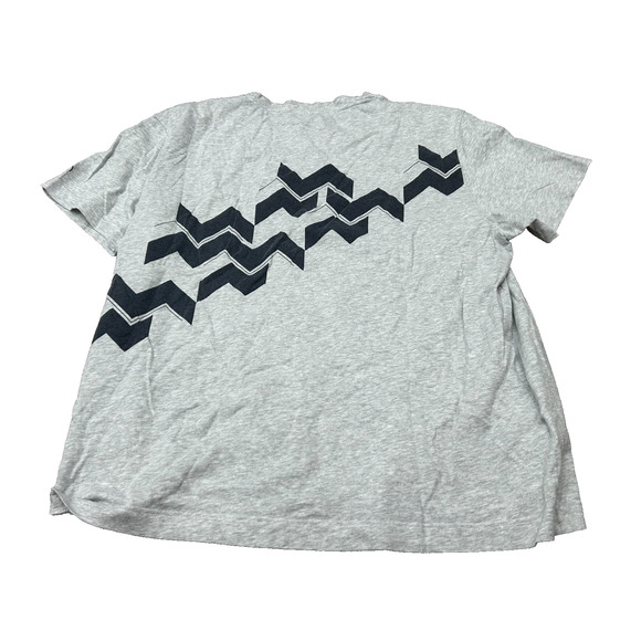 Lacoste Sport Mens Heather Gray Short Sleeve Crocodile Logo T-Shirt Size 3XL - Picture 2 of 7